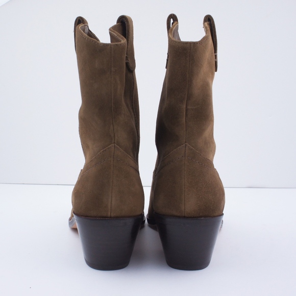 New JCREW Western Boots in Brown Suede - Picture 5 of 5